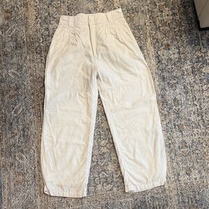 Abercrombie & Fitch Cream Trousers